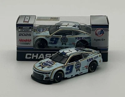 Chase Elliott 2025 Lionel Racing #9 Kelley Blue Book NEXT GEN Chevy Camaro 1/64 - Image 1 of 3