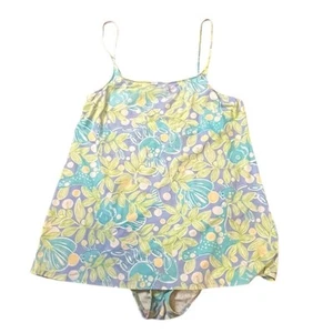 Lilly Pulitzer süß blau Crabby Einteiler Badekleid Größe 8 Vintage - Bild 1 von 12