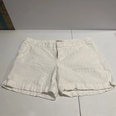 Шорты женские Merona размер 4 100% хлопок белые - Изображение 1 из 4