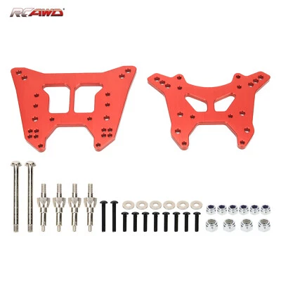 2x Torre de Amortiguador Delantero Trasero Rojo para Arrma Kraton 6S BLX Outcast Notorious Parts Foto 1 de 4