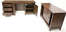 Corndell Office Set Desk Sideboard Drawers Three Piece FREE Nationwide Delivery