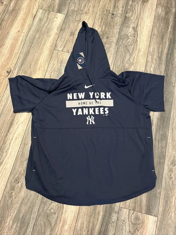 Nwt’s New York Yankees Nike Team Sleeveless Hoodie Men’s 2xl Cover