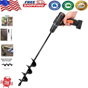All-in-One 1.6x16.5 Inch Planting Auger with Mini Tools - Perfect Garden Gift - Picture 1 of 8