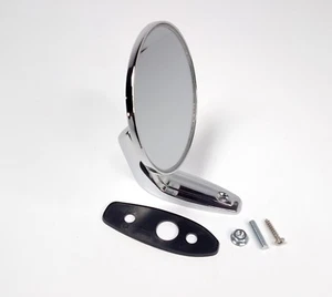Chrome Door Side Mirror Outside / Exterior Rearview Mirror for 1966-75 Mopar - Picture 1 of 5
