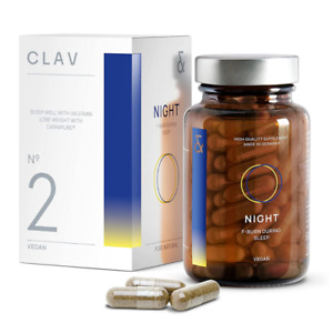 CLAV N°2 Night Fat Burner - Weight Loss Pills - Sleep Aid - Natural