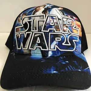 Star Wars Snapback Baseball Mütze Cap Luke Skywalker Han Solo Leia. Neu - Bild 1 von 8
