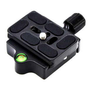 KZ-20 Quick Release Clamp + QR Plate Adapter For Arca Swiss Tripod Ballhead - Picture 1 of 8