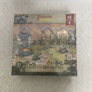 Dungeons and Lasers Land of the Giants Terrain Set 23 PCS 5E Compatible Sellado - Imagen 1 de 3