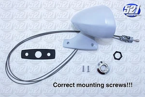 Espejo pintado imprimado LH tornillos correctos para 70 Challenger Barracuda Cda Mopar - Imagen 1 de 5