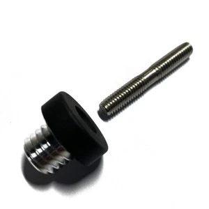 Juego de inserción de pasador de junta de parachoques de extensión de taco de billar Mezz compatible - Imagen 1 de 2