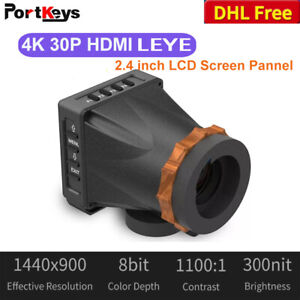 PortKeys L-EYE Portable 4K HDMI 2.4" LCD Screen 1440x900 Electronic Viewfinder