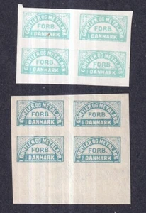 Denmark Poster Stamps DANISH METAL WORKERS UNION - Picture 1 of 1