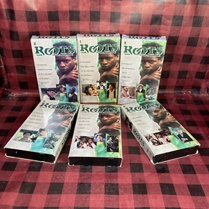 Roots Complete Set of 6 VHS Series 1994 Warner Bros Levar Burton - Picture 1 of 15