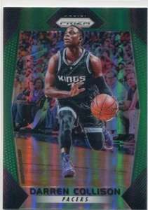 2017-18 PRIZMS GREEN DARREN COLLISON INDIANA PACERS PRIZM - A423 - Picture 1 of 2