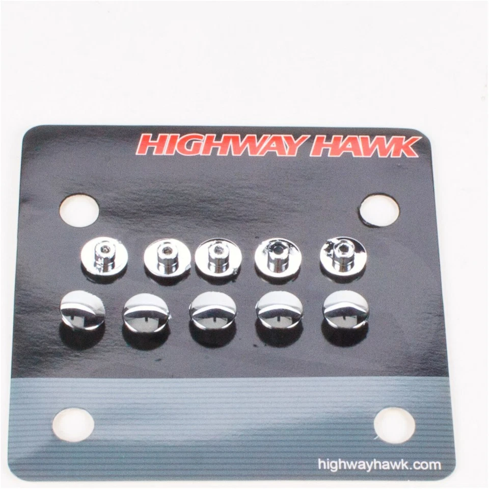 Chromabdeckkappen für Inbusschrauben M810 St. chrome covers for M8 hexagonal - Bild 1 von 1