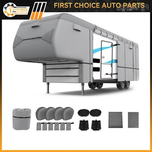 40-43Ft 5th Wheel RV Cover Motorhome Travel Trailer Camper Non-Woven Fabric - Picture 1 of 14