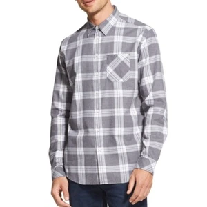 DKNY Men's Plaid Pocket Soft Button-Front Shirt TEDO - Picture 1 of 1
