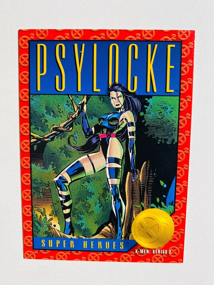1993 SKYBOX; MARVEL #24 X-MEN SERIES 2: PSYLOCKE NM-MT CARD - Image 1 of 1