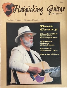 Flatpicking Guitar Magazine November / December 1997 Dan Crary Orrin Star & More - Picture 1 of 1