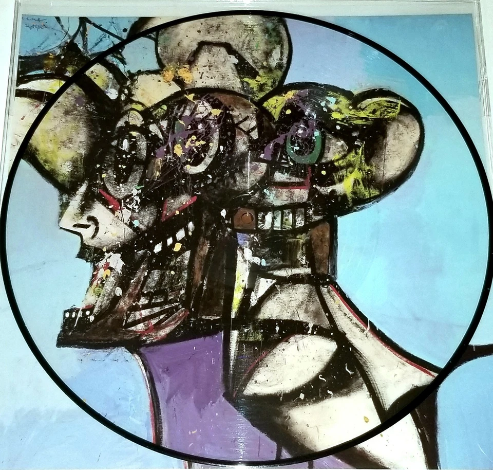 TRAVIS SCOTT GEORGE CONDO PIC DISC VINYL 12" FRANCHISE RAP PRINT ART Hypebeast - Image 1 of 4