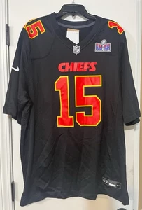 Nike Patrick Mahomes #15 Kansas City Chiefs Super Bowl LVIII Jersey XXL - Picture 1 of 11