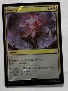 Mortify (Surge Foil) #327 (Nuevo) Final Fantasy FIC Magic Magic The Gathering - Imagen 1 de 2
