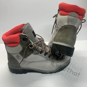 Timberland Field 6 Inch Waterproof Grey/Orange Hiking Tactic Boots Men 10.5 - Bild 1 von 6