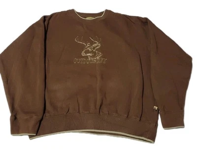 Sudadera para hombre probada en campo por Outdoor Life Deer Buck suéter de calidad XL Foto 1 de 4