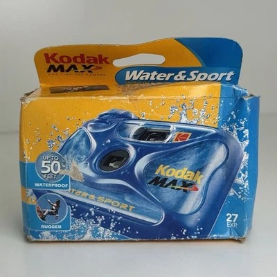 Kodak 35mm WaterSport Waterproof Single Use Disposable Camera BRAND NEW SEALED - Image 1 of 4