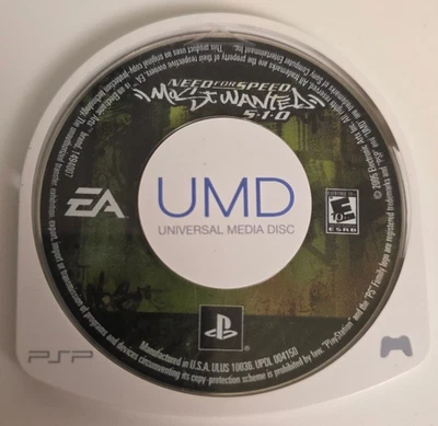 Need for Speed: Most Wanted 5-1-0 (Sony PSP, 2005) - UMD / Disc Only - Image 1 of 3