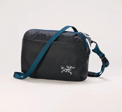 ARC'TERYX Heliad Crossbody Bag Lightweight Compact Daily Pouch Black Lodestar - Image 1 of 3