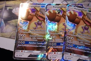 Kangaskhan GX SM188 JUMBO OVERSIZED Black Star Promo Pokemon 5 Lot - Picture 1 of 3