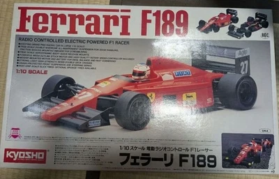 Kyosho Ferrari F189 1/10 RC F1 Racer Kit Vintage Elettrico Smontato - Immagine 1 di 4