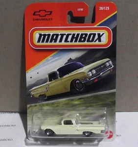 MATCHBOX 1960 CHEVY EL CAMINO IN YELLOW #28/125 - Picture 1 of 1