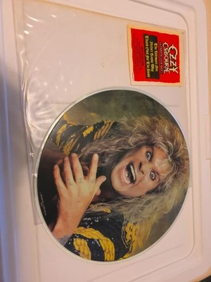 NM LP Ozzy Osbourne Ultimate Live Ozzy Limited PICTURE DISC EDITION 1986 W HYPE  - Image 1 of 4