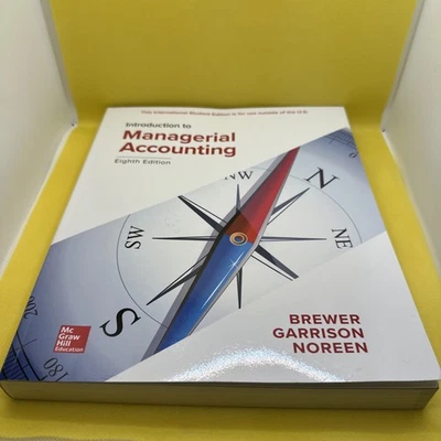 INTRODUCTION TO MANAGERIAL ACCOUNTING 8TH EDITION **BRAND NEW** - Image 1 of 4