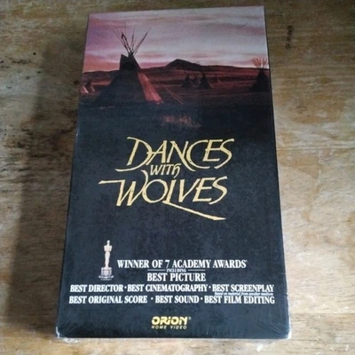 Dances with Wolves (VHS, 1990) NEW SEALED! - Image 1 of 3