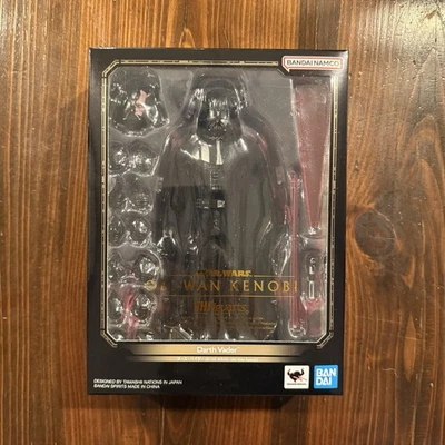 Figura de acción S.H.Figuarts Star Wars Obi-Wan Kenobi, Darth Vader 6,7 pulgadas de altura Foto 1 de 2