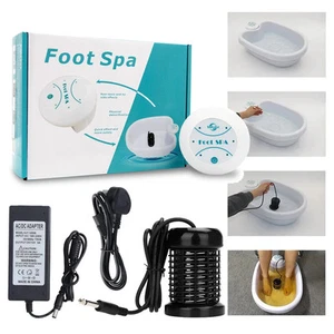 New Detox Ionic Foot Spa Bath Machine Massage Foot Ionic Detoxification Relieves - Picture 1 of 10