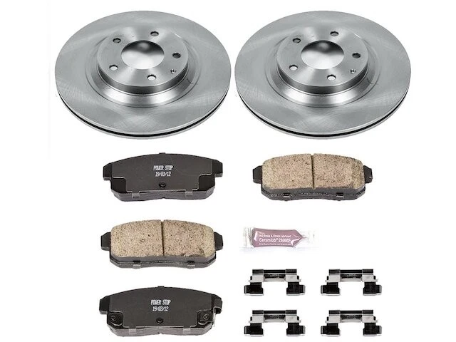 Rear Brake Pad and Rotor Kit For 04-11 Mazda RX8 XG14M5 - Изображение 1 из 1