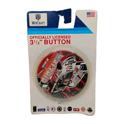 1995 DARRELL WALTRIP #17 Western Auto Wincraft 3 1/2 Inch Button Pin NEW/Unused - Image 1 of 3