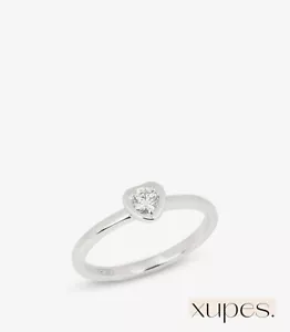 Cartier Diamond Solitaire 18ct White Gold Diamant Lègers Ring - Picture 1 of 7