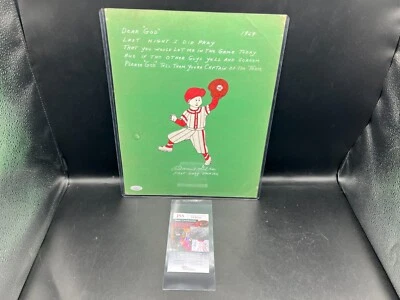 Bernice Gera Signed Autograph First Lady Baseball Umpire Poster JSA COA - Image 1 of 4