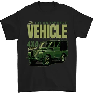 Camiseta para hombre The Go Anywhere Vehicle 4x4 todoterreno 100 % algodón - Imagen 1 de 107