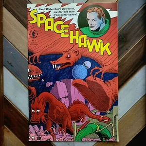 Spacehawk #3 FN+ (Dark Horse 1990) del legendario creador Basil Wolverton - Imagen 1 de 6