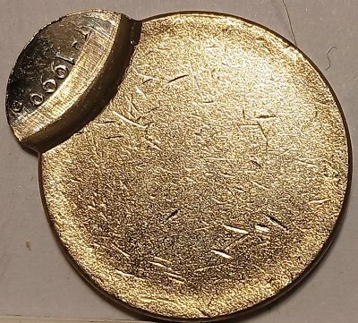 1999-D Jefferson Nickel five cent Denver Error Coin UNCIRCULATED 95% Off Center - Image 1 of 3