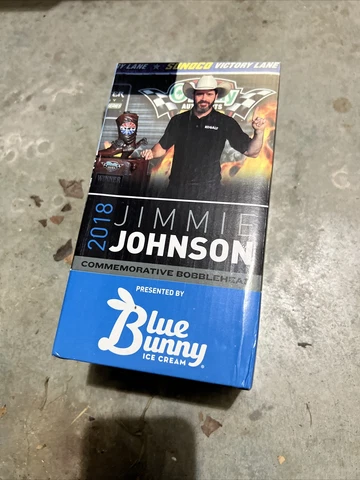 NASCAR Jimmie Johnson Commemorative Bobblehead Texas Motor Speedway 2018 Cover