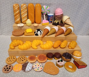 Vintage Dairy Queen Eiscreme Donut Brot Keks Bäckerei Dessert Spielen Essen Posten - Bild 1 von 16