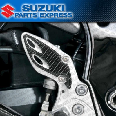 NUEVO 2008-2020 SUZUKI HAYABUSA GSX1300R CARBONO TALÓN PROTECTORES ALMOHADILLA MOLDURA 990A0-64031 Foto 1 de 4