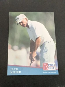 1991 Pro Set Golf JACK KIEFER #259 PGA TOUR Rookie RC - Picture 1 of 1